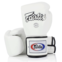 Guantoni Muay Thai Fairtex BGV5 Super Sparring Bianco-Combat Arena