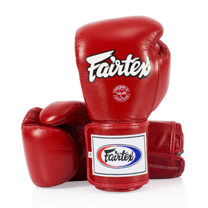 Guantoni Muay Thai Fairtex BGV5 Super Sparring Rosso