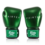 Guantoni Muay Thai Fairtex Metallic BGV22 Verde
