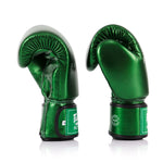 Guantoni Muay Thai Fairtex Metallic BGV22 Verde