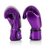 Guantoni Muay Thai Fairtex Metallic BGV22 Viola