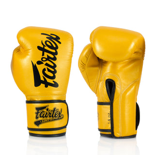 Guantoni Muay Thai Fairtex Super Sparring BGV18 Oro