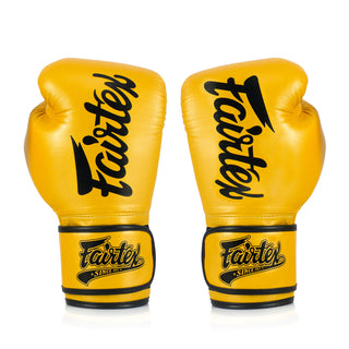 Guantoni Muay Thai Fairtex Super Sparring BGV18 Oro