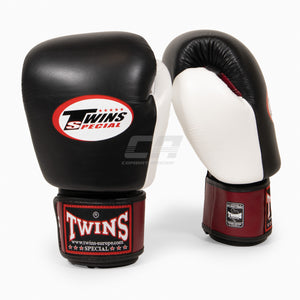 Guantoni Muay Thai Twins Special BGVL4 Rosso-nero-bianco