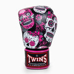Guantoni Muay Thai Twins Special FBGVL 3 Skull Rosa