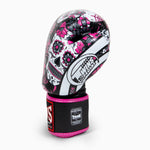 Guantoni Muay Thai Twins Special FBGVL 3 Skull Rosa