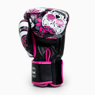 Guantoni Muay Thai Twins Special FBGVL 3 Skull Rosa