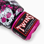 Guantoni Muay Thai Twins Special FBGVL 3 Skull Rosa