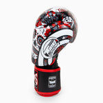 Guantoni Muay Thai Twins Special FBGVL 3 Skull Rosso