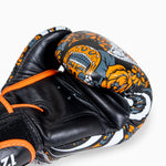 Guantoni Muay Thai Twins Special FBGVL4 Skull Arancione