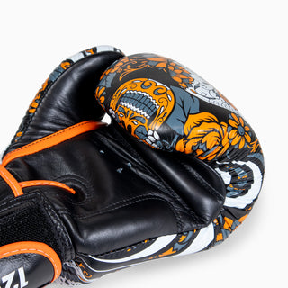 Guantoni Muay Thai Twins Special FBGVL4 Skull Arancione