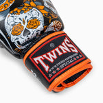Guantoni Muay Thai Twins Special FBGVL4 Skull Arancione