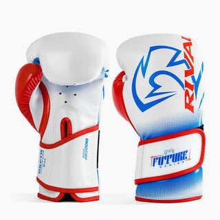 Guantoni bambino Rival Future RS-FTR Bianco-rosso-blu