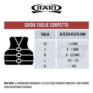 Corpetto esordiente Karate Itaki Art. 70