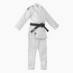 Judogi bianco Adidas J730 Champion III IJF Slimfit