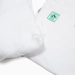 Judogi bianco Adidas J730 Champion III IJF senza strisce