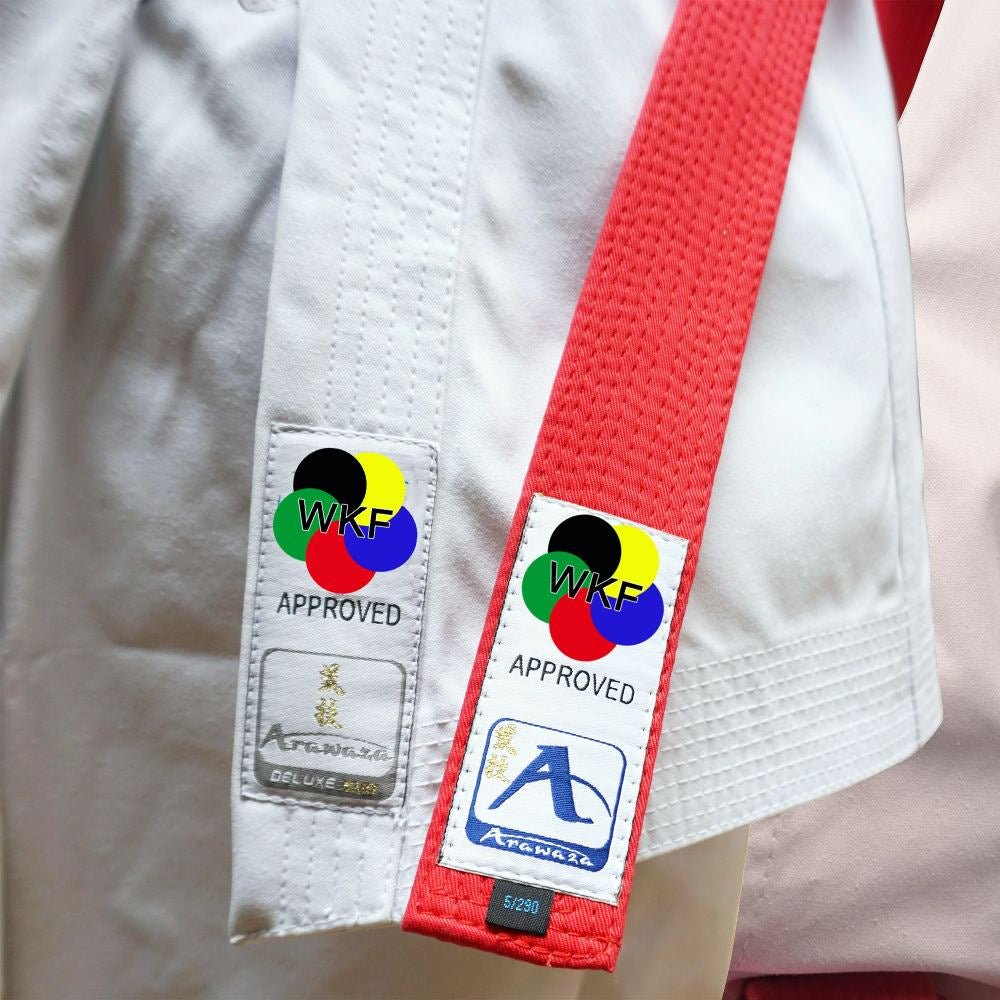 Karategi Arawaza Kata Deluxe Evo WKF ricamo dorato