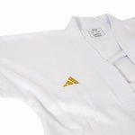 Karategi kumite Adidas Adizero 2.0 WKF bianco senza strisce