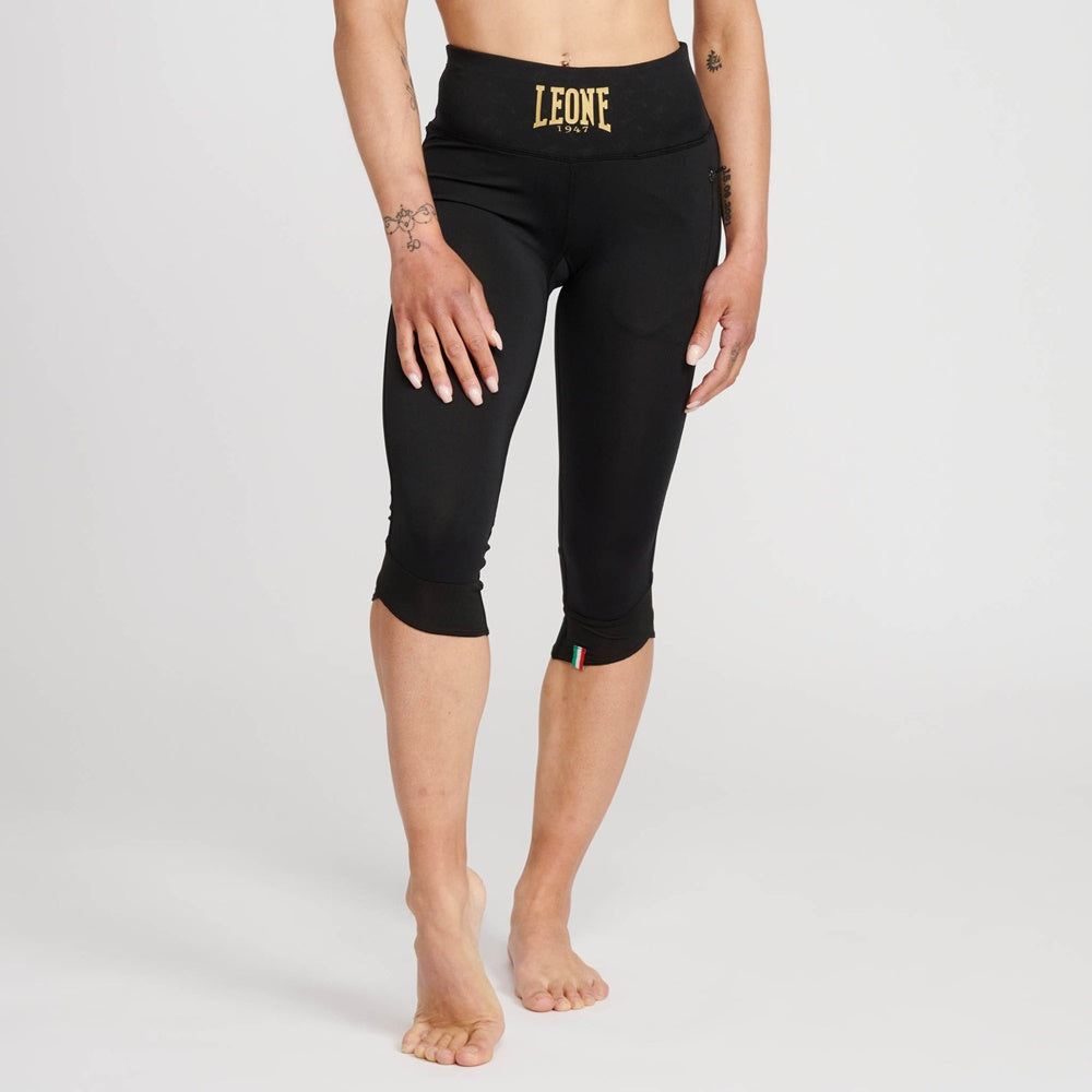 Leggings corti Leone donna Basic