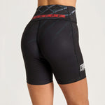 Leggings corti donna Leone MMA Cage AB977 Grigio scuro-Combat Arena