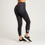 Leggings donna Leone MMA Cage AB978 Grigio scuro-Combat Arena