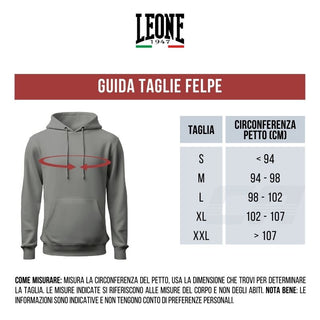 Felpa Leone DNA con cappuccio ABX711
