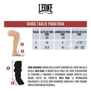 Paratibie bambino Leone Smart Junior PT135J