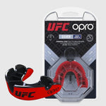 Paradenti bambino Opro X UFC Silver Rosso-nero