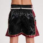 Pantaloncini MMA Leone Bare Knuckle AB997 Nero-rosso-Combat Arena