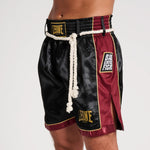 Pantaloncini MMA Leone Bare Knuckle AB997 Nero-rosso-Combat Arena