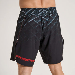 Pantaloncini MMA Leone MMA CAGE AB975 Grigio scuro-Combat Arena