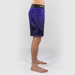 Pantaloncini MMA Venum Tekken 8 Kazuya Nero-viola-Combat Arena