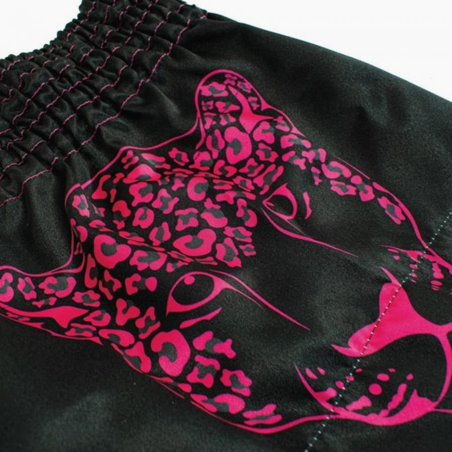 Pantaloncini bambino kick-thai Super Pro Leopard