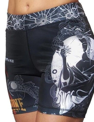 Pantaloncini donna a compressione Leone Kitsune AB809