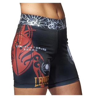 Pantaloncini donna a compressione Leone Kitsune AB809