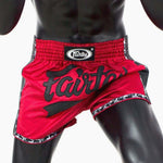 Pantaloncini kick-thai Fairtex BS1703 Rosso