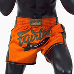 Pantaloncini kick-thai Fairtex BS1705 Arancione