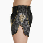 Pantaloncini kick-thai Leone Elite AB879 Nero-Combat Arena