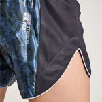 Pantaloncini kick-thai Leone Urban Fighter AB998 Blu-verde camo-Combat Arena