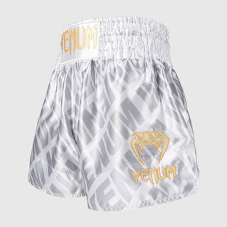 Pantaloncini kick-thai Venum Contender XT Bianco-argento