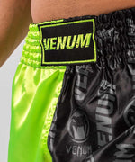 Pantaloncini kick-thai Venum Logos Nero-Giallo