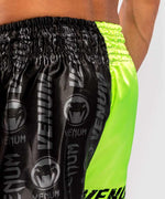 Pantaloncini kick-thai Venum Logos Nero-Giallo