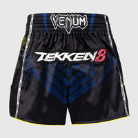 Pantaloncini kick-thai Venum Tekken 8 King Nero-giallo-Combat Arena