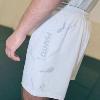 Pantaloncini MMA Manto Shield Bianco