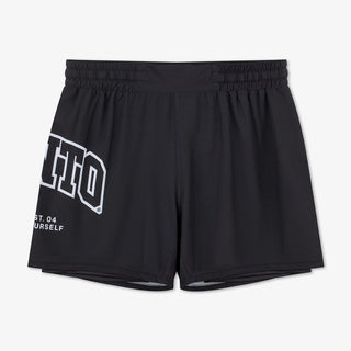 Pantaloncini MMA Manto Varsity Nero-Combat Arena