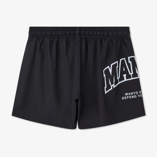 Pantaloncini MMA Manto Varsity Nero-Combat Arena