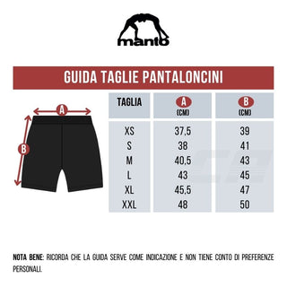 Pantaloncini MMA Manto Miko Nero