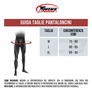 Pantaloncini kick-thai Twins Special Comic Bianco