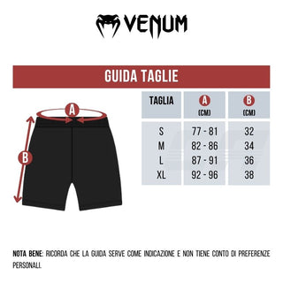 Pantaloncini kick-thai Venum Amazonia Reborn Nero-rosso