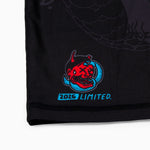 Pantaloncini a compressione Half Sumo Black Mamba Neon